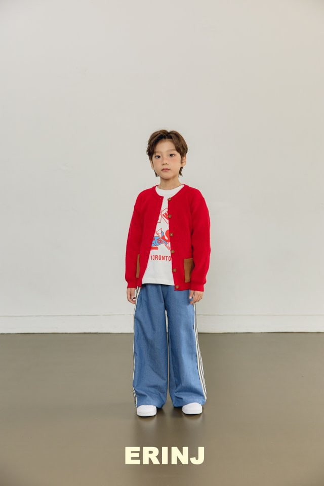 Erin J - Korean Children Fashion - #childofig - Tape Denim Pants - 5