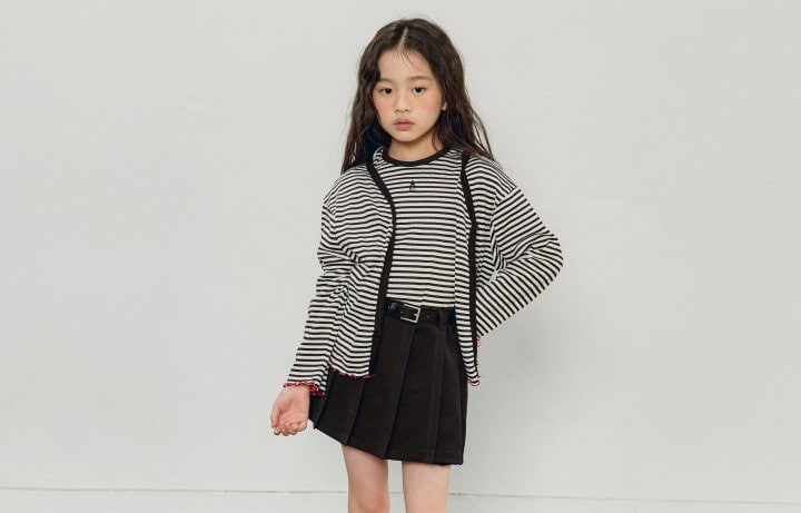 Erin J - Korean Children Fashion - #childofig - Stripe Cardigan - 5