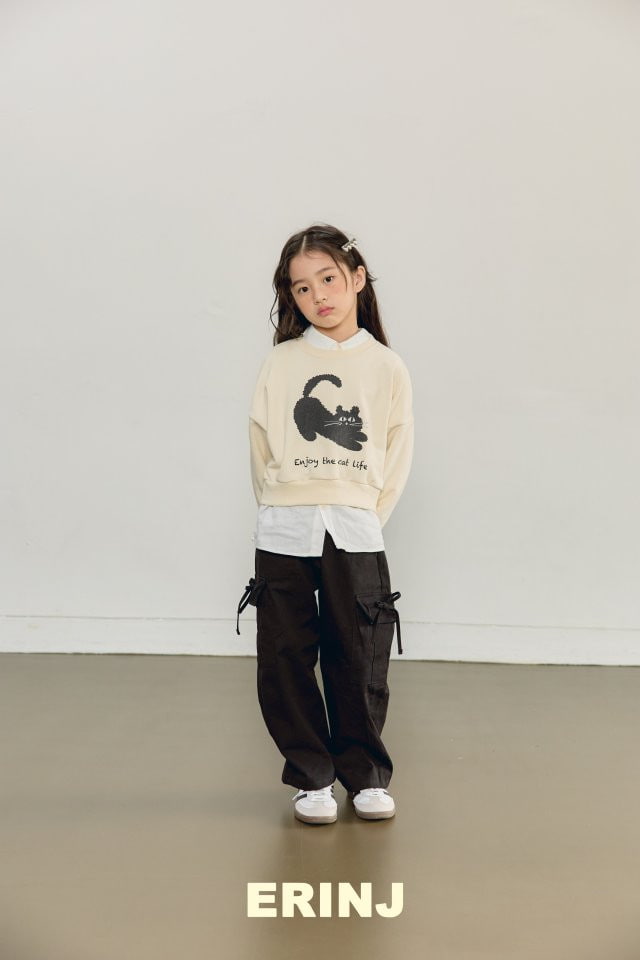 Erin J - Korean Children Fashion - #childofig - Cat Sweatshirts - 11