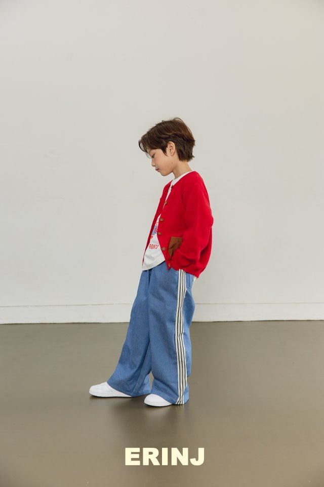 Erin J - Korean Children Fashion - #childrensboutique - Tape Denim Pants - 6