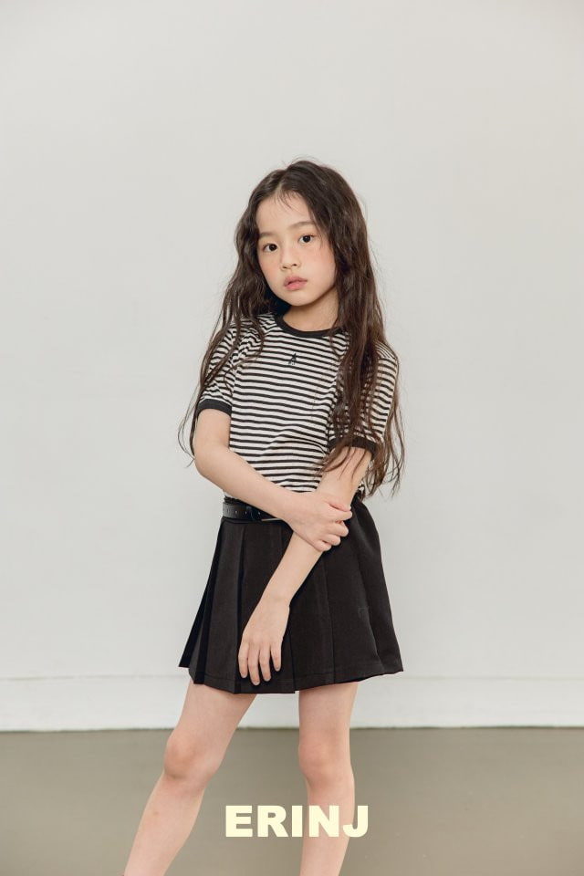 Erin J - Korean Children Fashion - #discoveringself - Star Stripe Short Sleeve Tee - 4