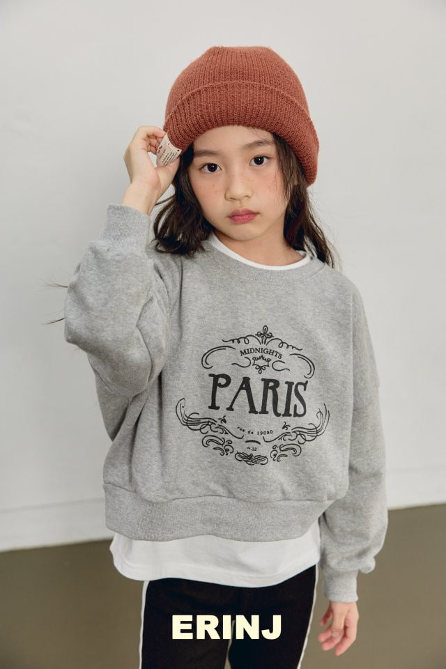 Erin J - Korean Children Fashion - #kidsshorts - Paris Sweatshirts - 12