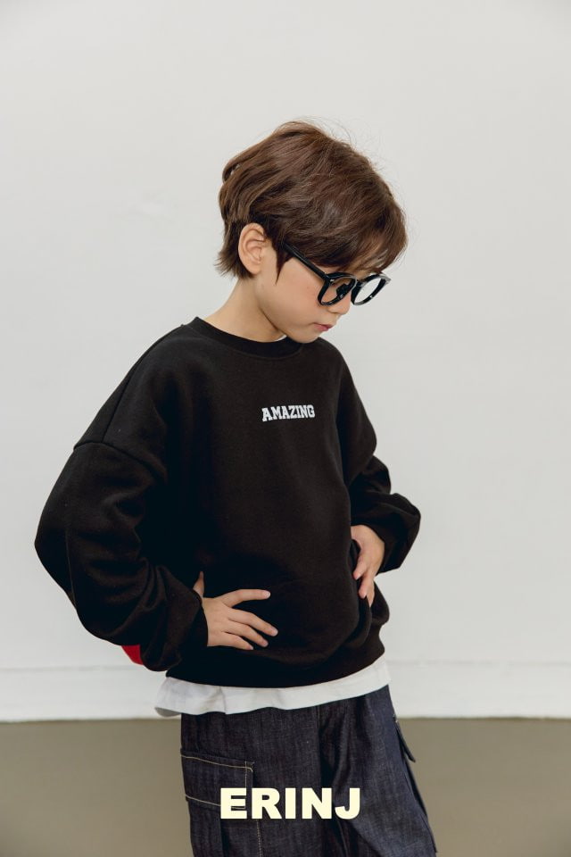 Erin J - Korean Children Fashion - #kidsshorts - Slit Sweatshirts - 9