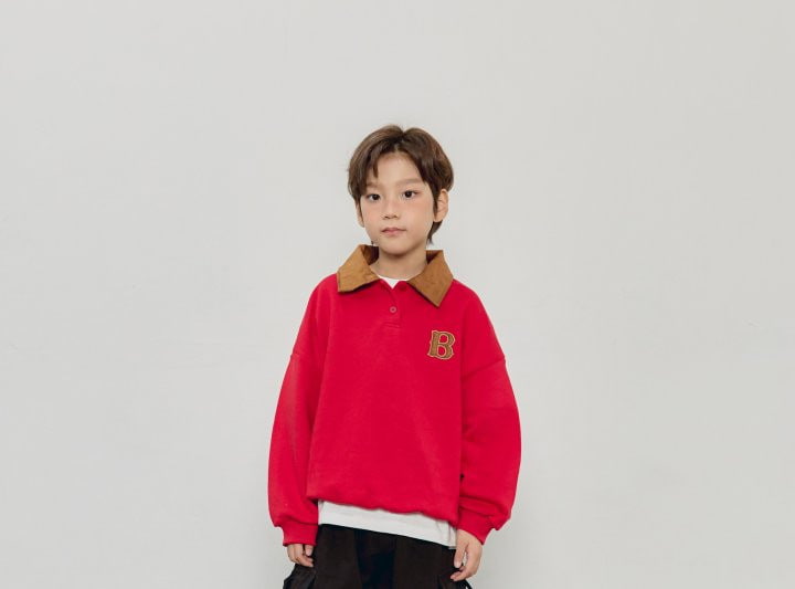 Erin J - Korean Children Fashion - #kidsstore - B Collar Sweatshirts - 8