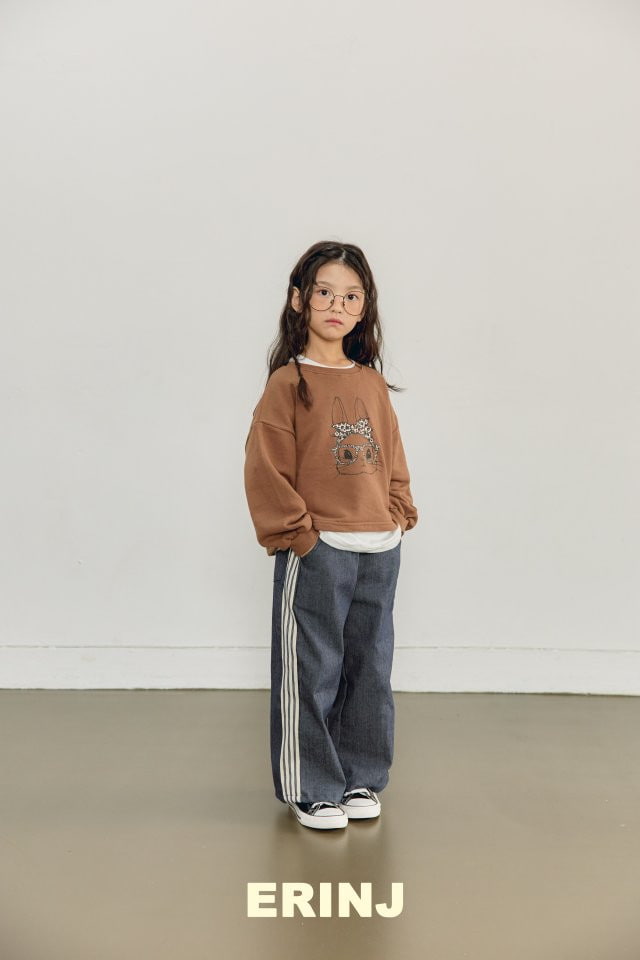 Erin J - Korean Children Fashion - #kidzfashiontrend - Tape Denim Pants - 12