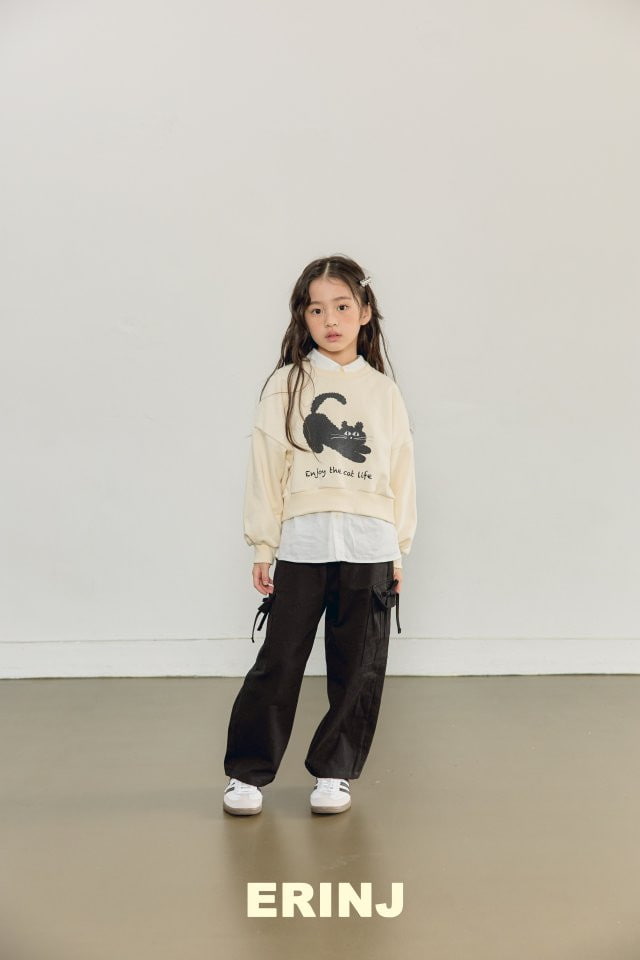 Erin J - Korean Children Fashion - #kidzfashiontrend - Cat Sweatshirts - 2