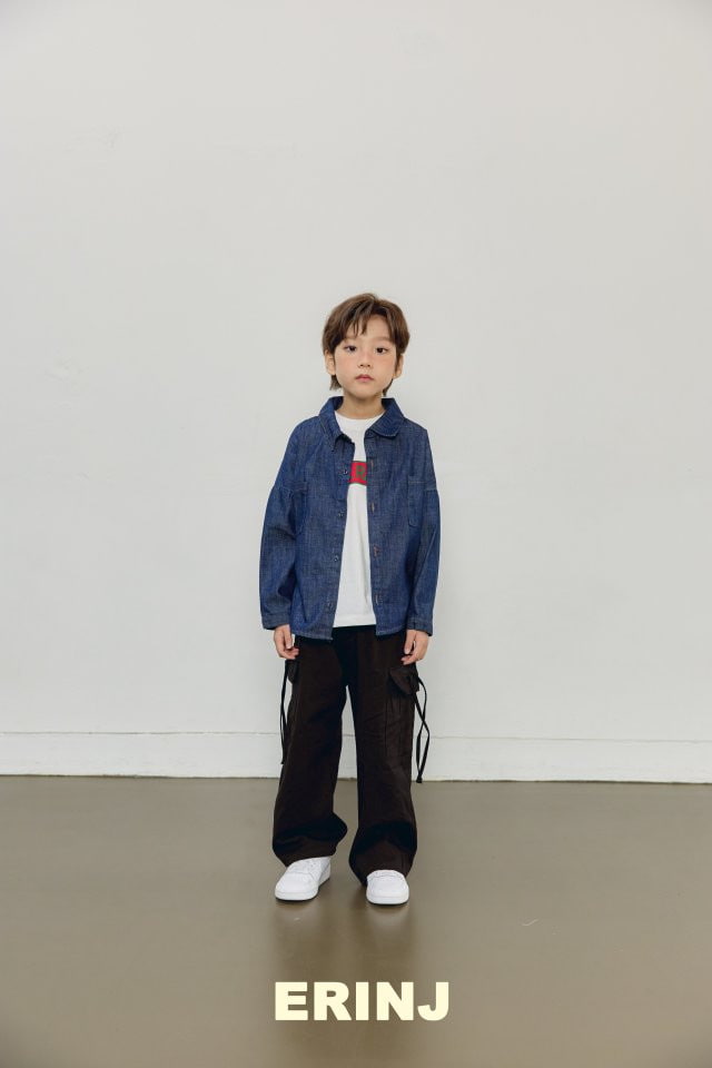 Erin J - Korean Children Fashion - #littlefashionista - Denim Shirts - 2