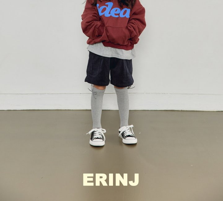 Erin J - Korean Children Fashion - #littlefashionista - Corduroy Cargo Half Pants - 8