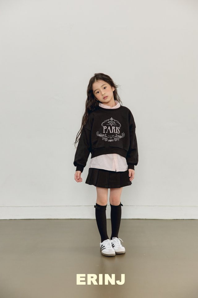 Erin J - Korean Children Fashion - #magicofchildhood - Paris Sweatshirts - 3