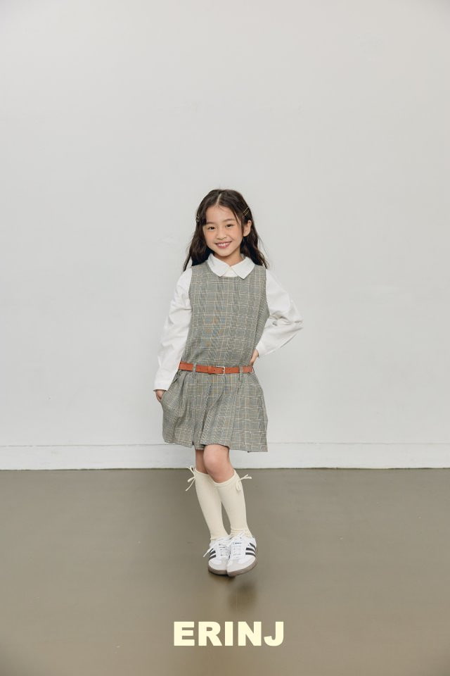 Erin J - Korean Children Fashion - #magicofchildhood - Check One-piece - 9