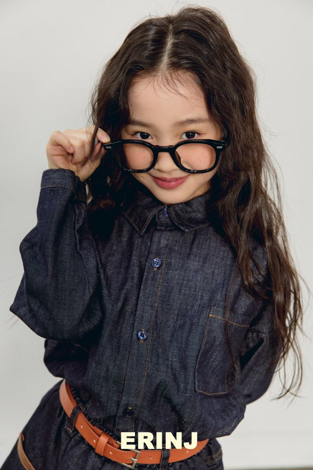 Erin J - Korean Children Fashion - #magicofchildhood - Denim Shirts - 4