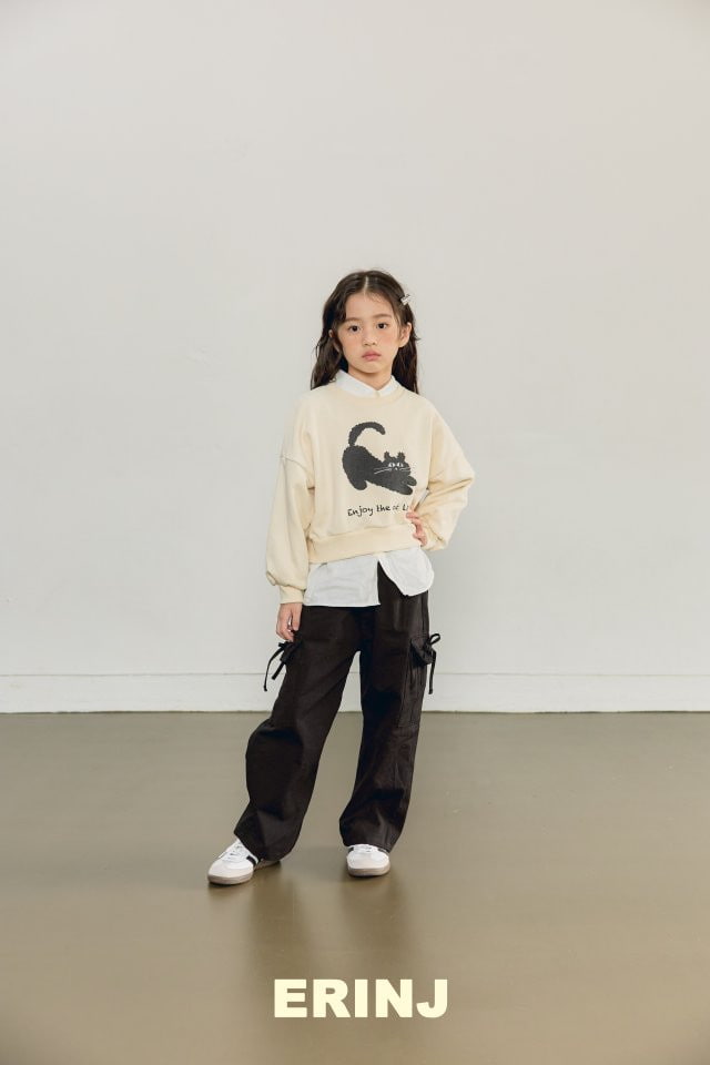 Erin J - Korean Children Fashion - #stylishchildhood - Cat Sweatshirts - 10