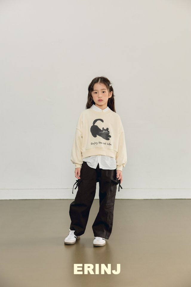 Erin J - Korean Children Fashion - #todddlerfashion - Cat Sweatshirts - 8