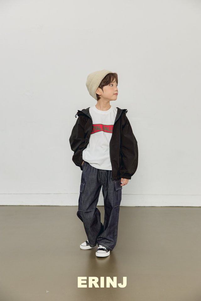 Erin J - Korean Children Fashion - #todddlerfashion - Denim Cargo Pants - 4