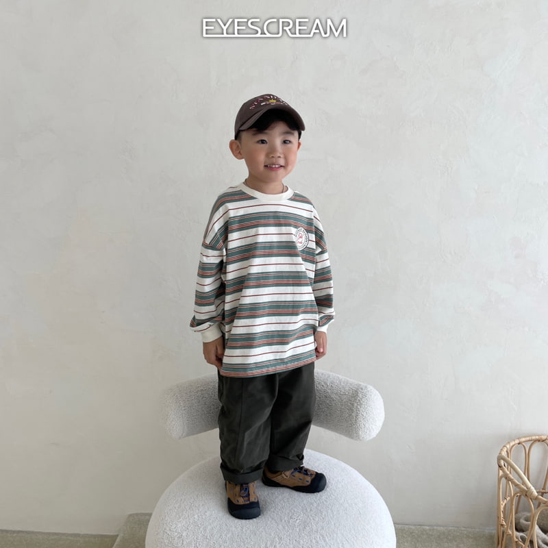 Eyescream - Korean Children Fashion - #Kfashion4kids - Guide Stripe Tee with Mom - 3