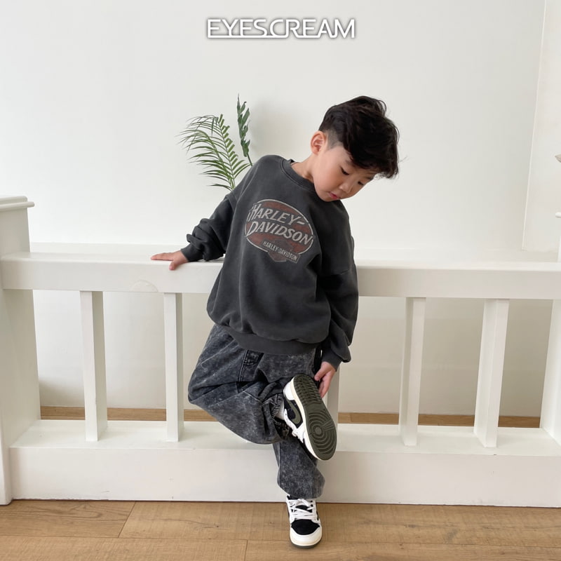 Eyescream - Korean Children Fashion - #Kfashion4kids - Harley Pigment Sweatshirts with Mom - 12