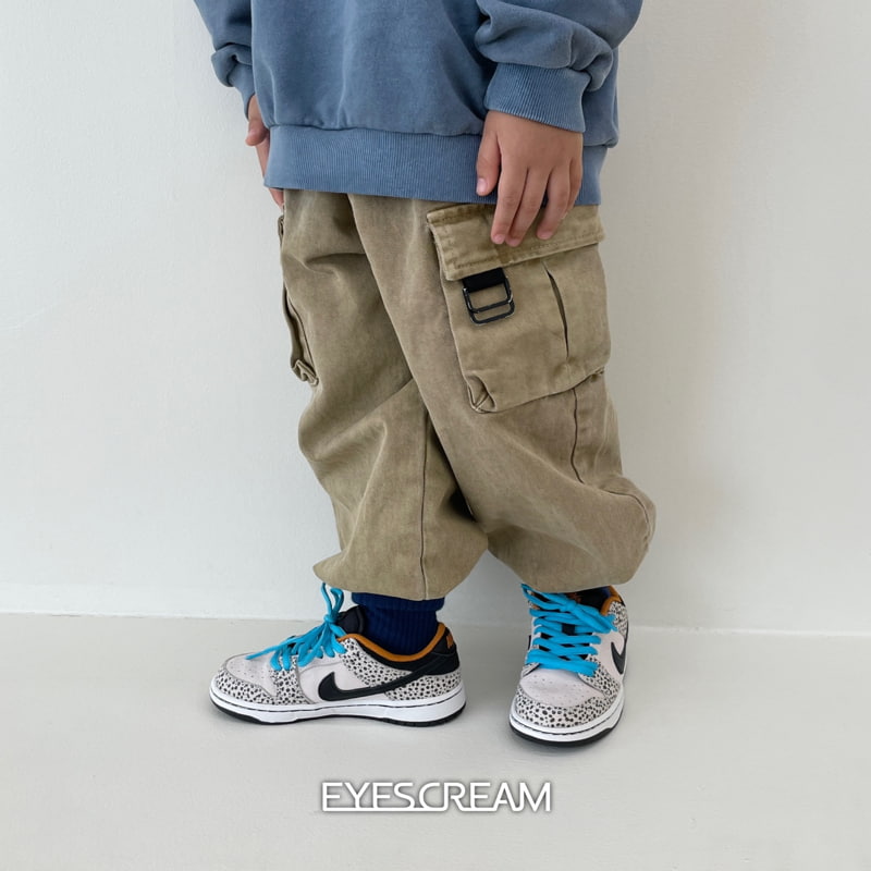 Eyescream - Korean Children Fashion - #childofig - Work Pigment Cargo Pants - 8