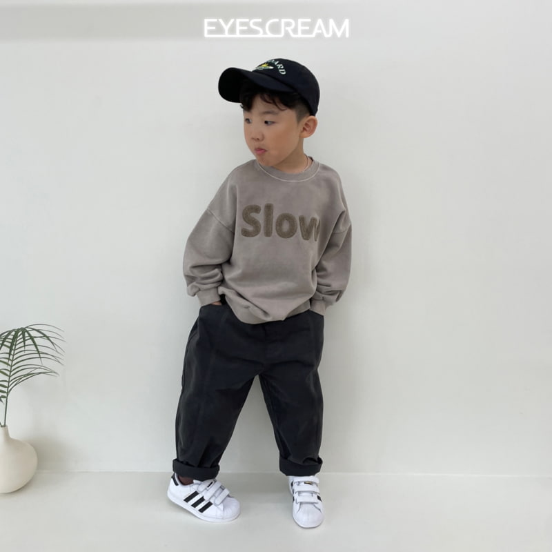 Eyescream - Korean Children Fashion - #childofig - Slow Pigment Sweatshirts with Mom - 6