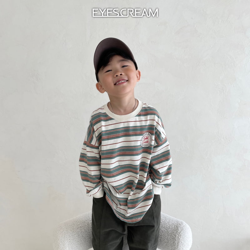 Eyescream - Korean Children Fashion - #childofig - Guide Stripe Tee with Mom - 9