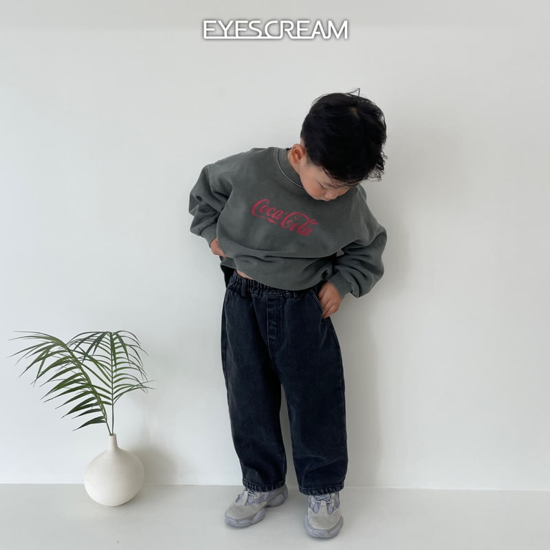 Eyescream - Korean Children Fashion - #childofig - New Coca Pigment Sweatshirts with Mom - 7