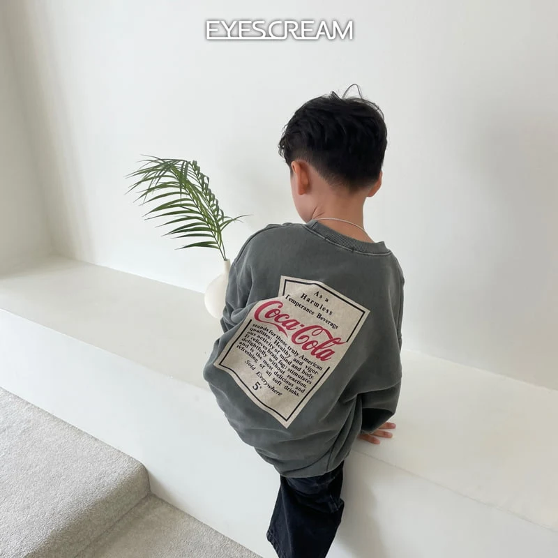 Eyescream - Korean Children Fashion - #childofig - New Coca Pigment Sweatshirts with Mom - 8