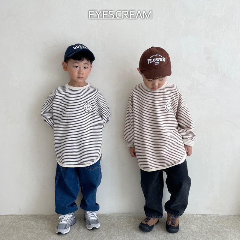 Eyescream - Korean Children Fashion - #childofig - Lincoln Stripe Tee - 6