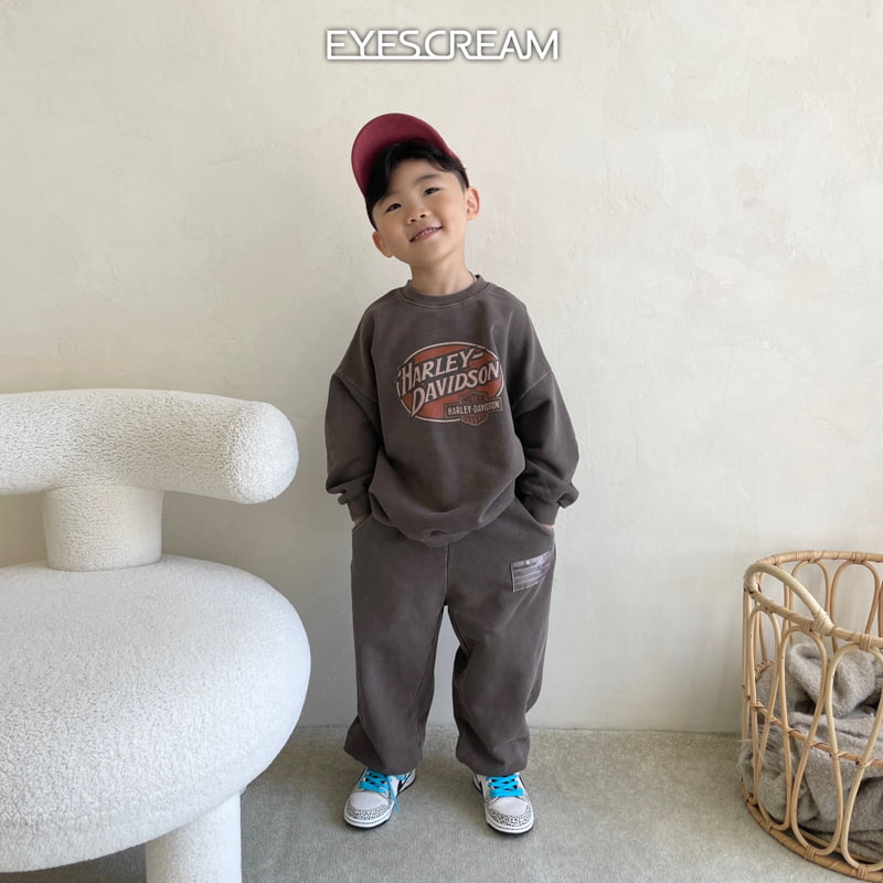 Eyescream - Korean Children Fashion - #childofig - Harley Pigment Sweatshirts with Mom - 3