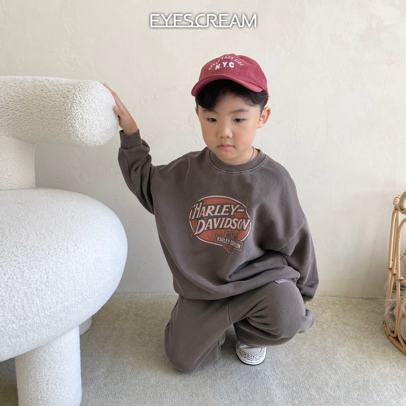 Eyescream - Korean Children Fashion - #childofig - Harley Pigment Sweatshirts with Mom - 4