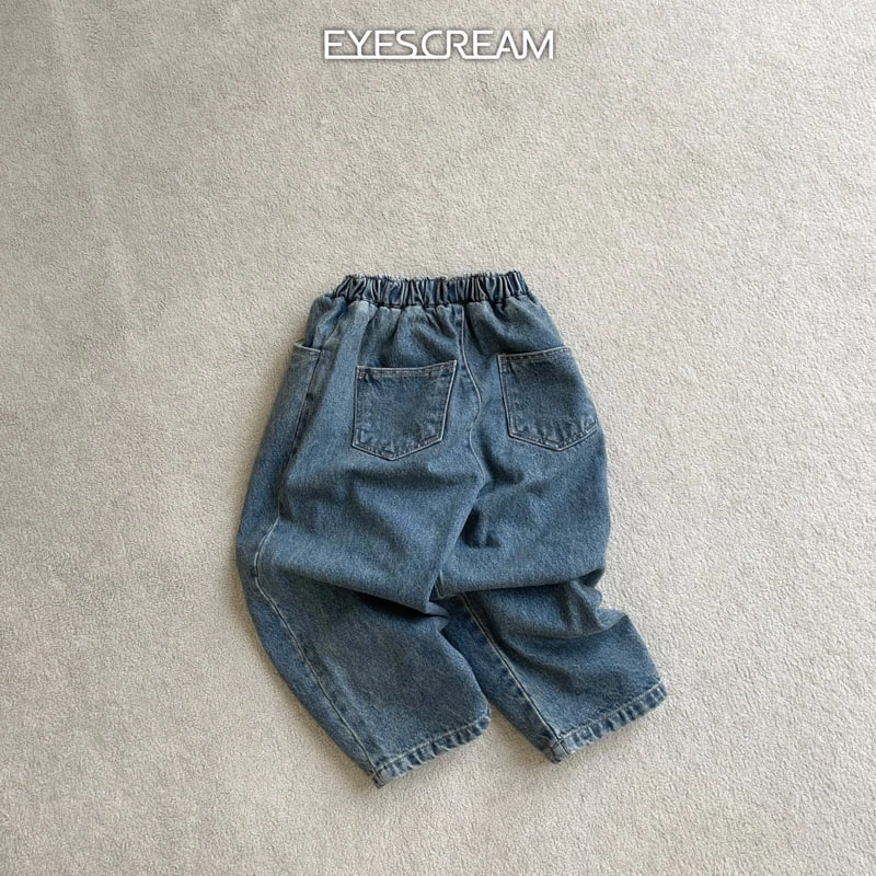 Eyescream - Korean Children Fashion - #childofig - New Kids Denim Pants - 3