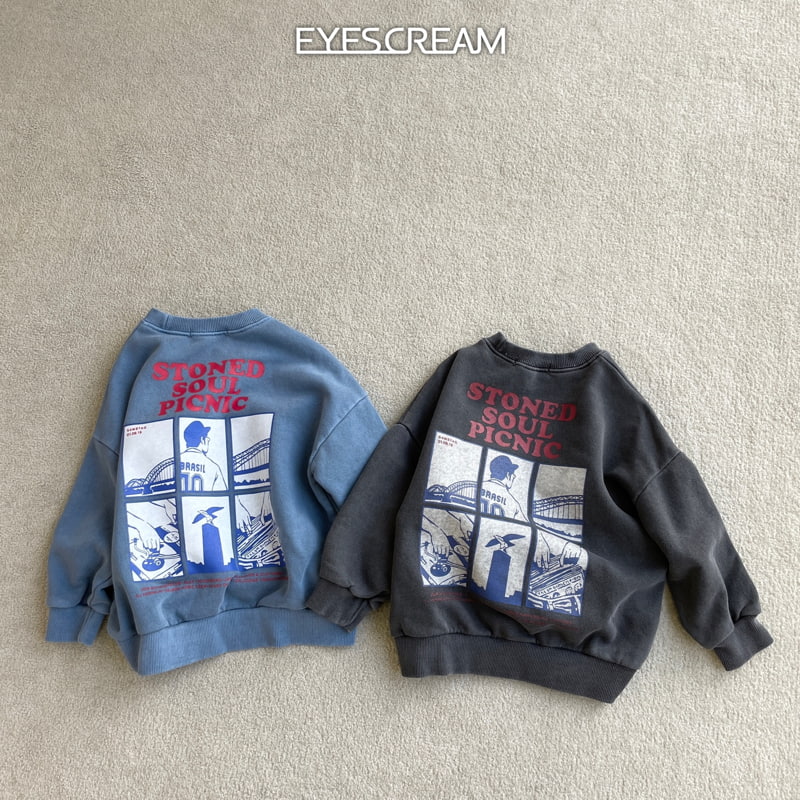 Eyescream - Korean Children Fashion - #childofig - Sweet Cartoon Pigment Pullover with Mom