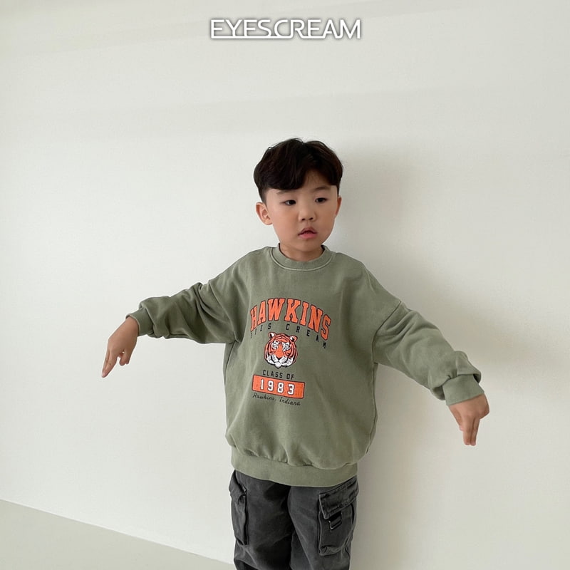 Eyescream - Korean Children Fashion - #childrensboutique - Paul Tiger Pigment Sweatshirts with Mom - 10