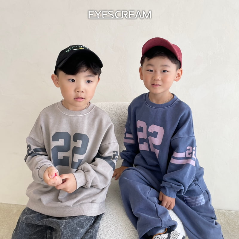 Eyescream - Korean Children Fashion - #childrensboutique - Rugby Pigment Sweatshirts - 3