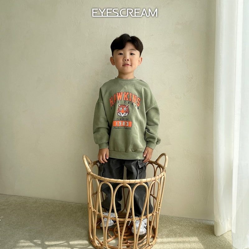 Eyescream - Korean Children Fashion - #designkidswear - Paul Tiger Pigment Sweatshirts with Mom - 11