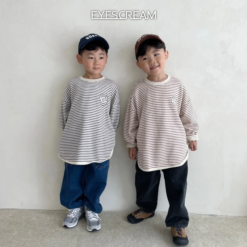 Eyescream - Korean Children Fashion - #designkidswear - Lincoln Stripe Tee - 9