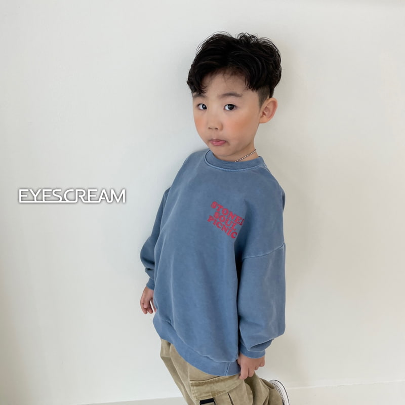 Eyescream - Korean Children Fashion - #designkidswear - Sweet Cartoon Pigment Pullover with Mom - 3