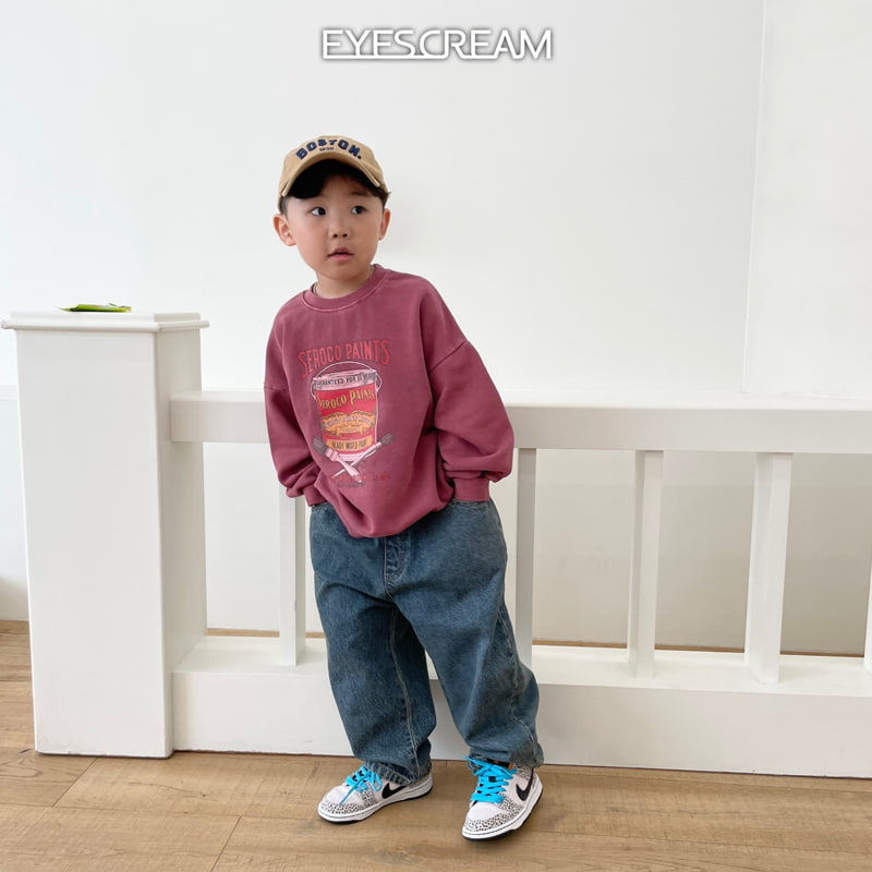 Eyescream - Korean Children Fashion - #designkidswear - Paint Pigment Sweatshirts with Mom - 12