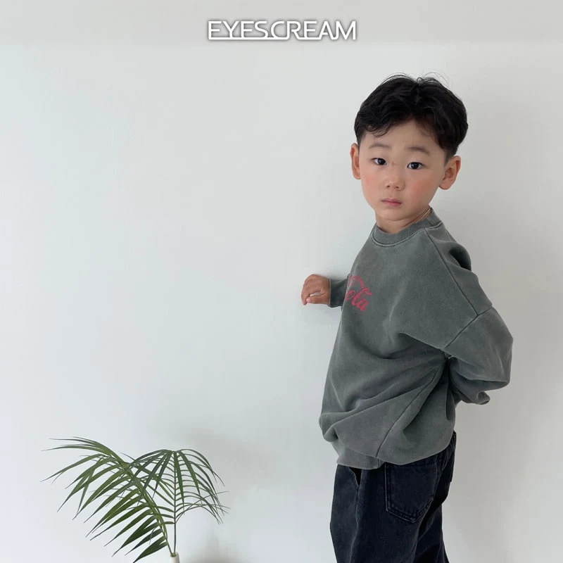 Eyescream - Korean Children Fashion - #discoveringself - New Coca Pigment Sweatshirts with Mom - 11