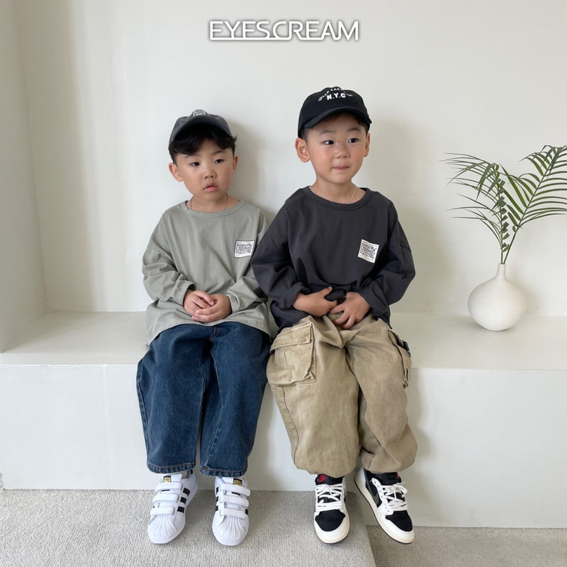 Eyescream - Korean Children Fashion - #discoveringself - Chocolate Single Tee - 9