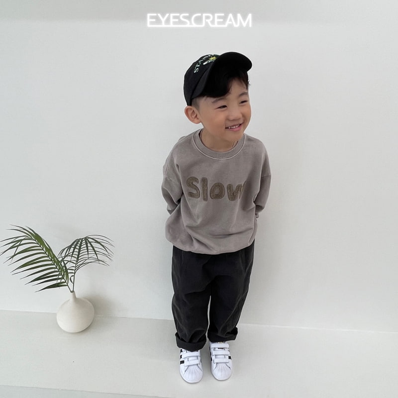 Eyescream - Korean Children Fashion - #fashionkids - Slow Pigment Sweatshirts with Mom - 10