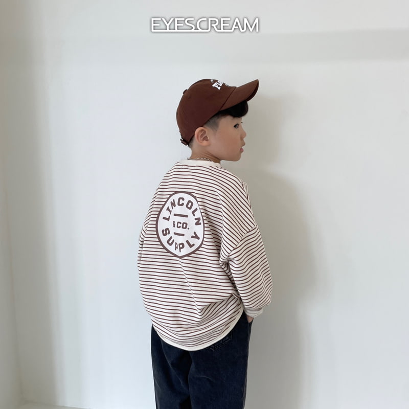 Eyescream - Korean Children Fashion - #fashionkids - Lincoln Stripe Tee - 11