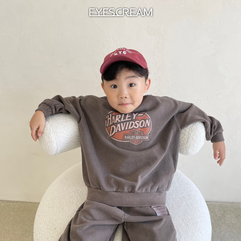 Eyescream - Korean Children Fashion - #fashionkids - Harley Pigment Sweatshirts with Mom - 8