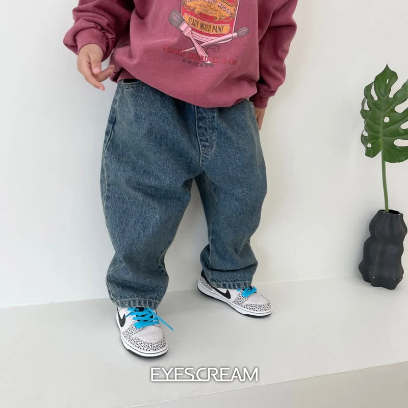 Eyescream - Korean Children Fashion - #kidsshorts - New Kids Denim Pants - 8