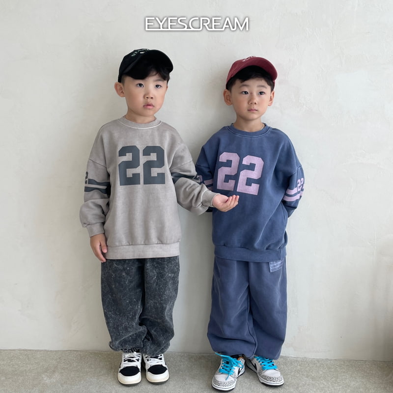 Eyescream - Korean Children Fashion - #kidsshorts - Rugby Pigment Sweatshirts - 7