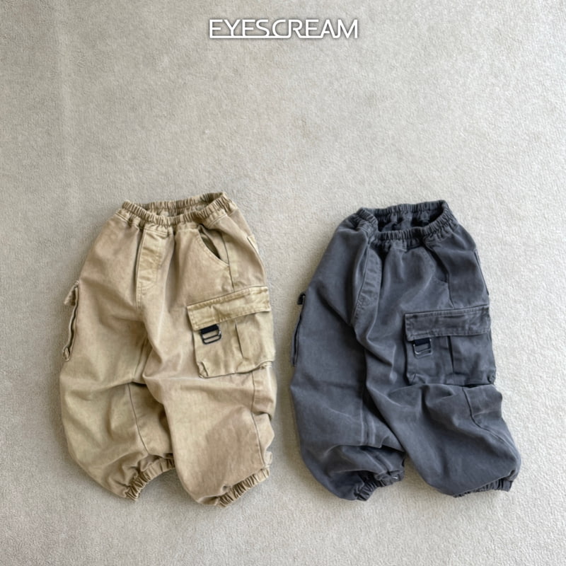 Eyescream - Korean Children Fashion - #littlefashionista - Work Pigment Cargo Pants