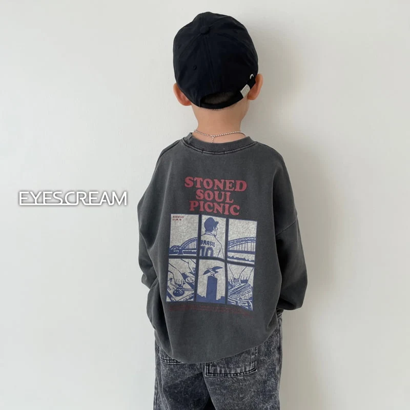 Eyescream - Korean Children Fashion - #littlefashionista - Sweet Cartoon Pigment Pullover with Mom - 10