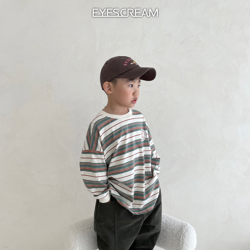 Eyescream - Korean Children Fashion - #magicofchildhood - Guide Stripe Tee with Mom - 5