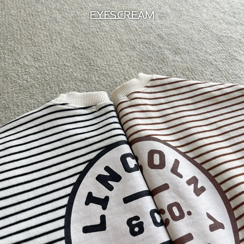 Eyescream - Korean Children Fashion - #magicofchildhood - Lincoln Stripe Tee - 3