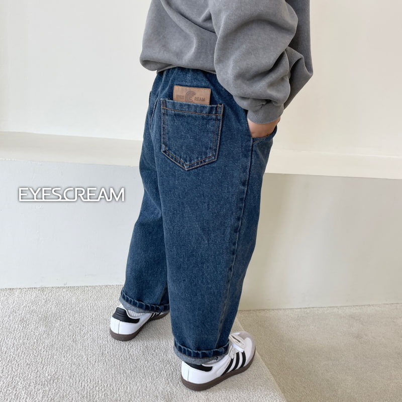 Eyescream - Korean Children Fashion - #magicofchildhood - Simple Denim Pants - 8