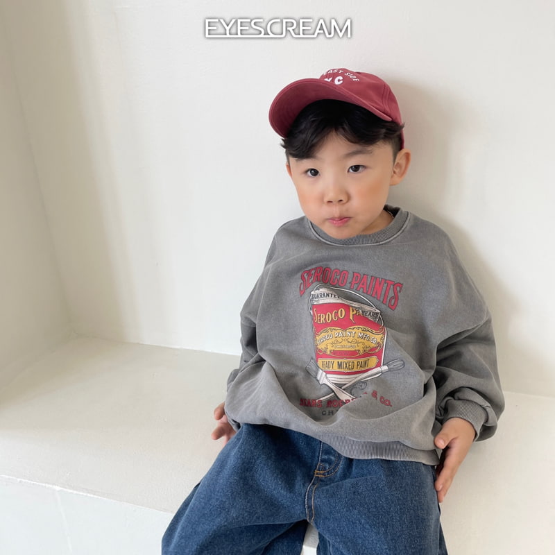 Eyescream - Korean Children Fashion - #littlefashionista - Paint Pigment Sweatshirts with Mom - 4