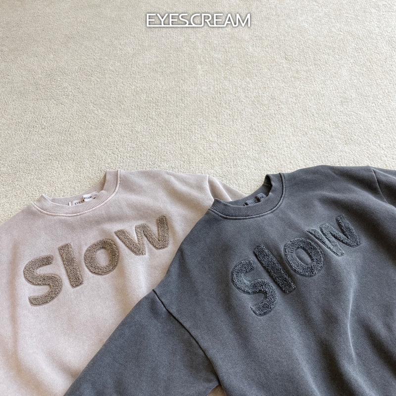 Eyescream - Korean Children Fashion - #minifashionista - Slow Pigment Sweatshirts with Mom